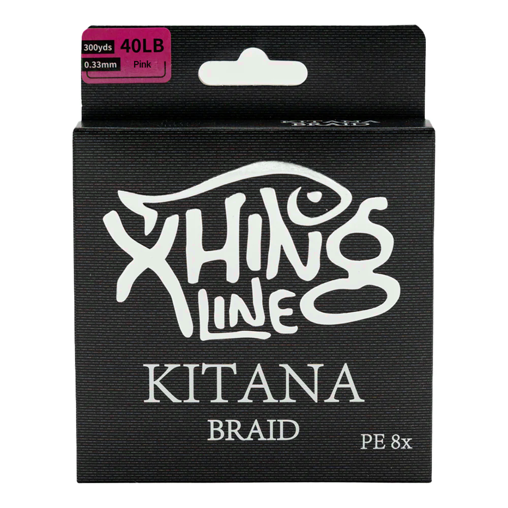 Xhing Line - Kitana PE 8x Braided Line - Pink
