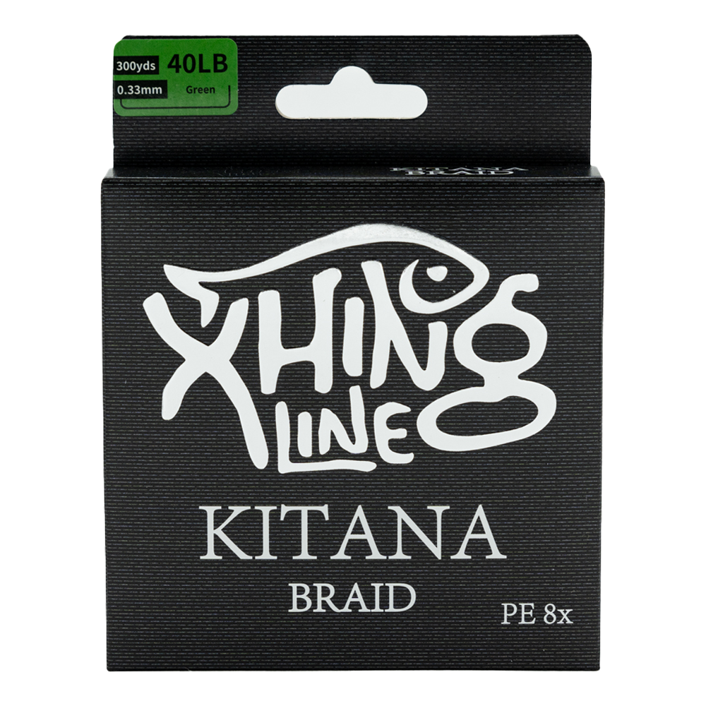 Xhing Line - Kitana PE 8x Braided Line - Green