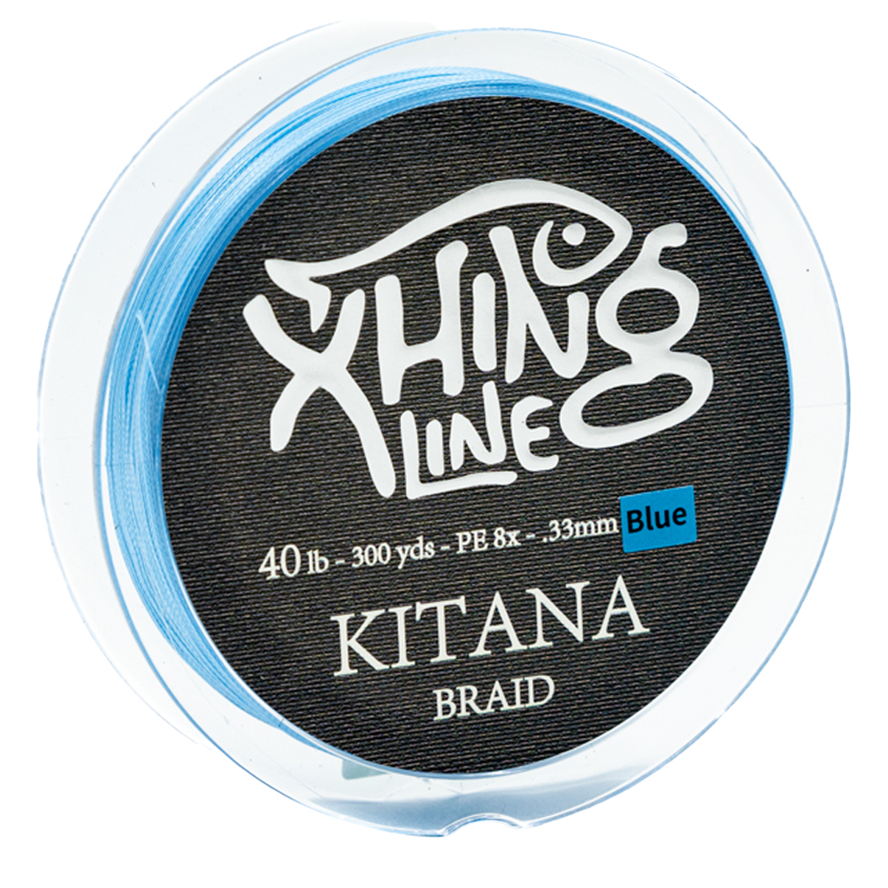 Xhing Line - Kitana PE 8x Braided Line - Blue