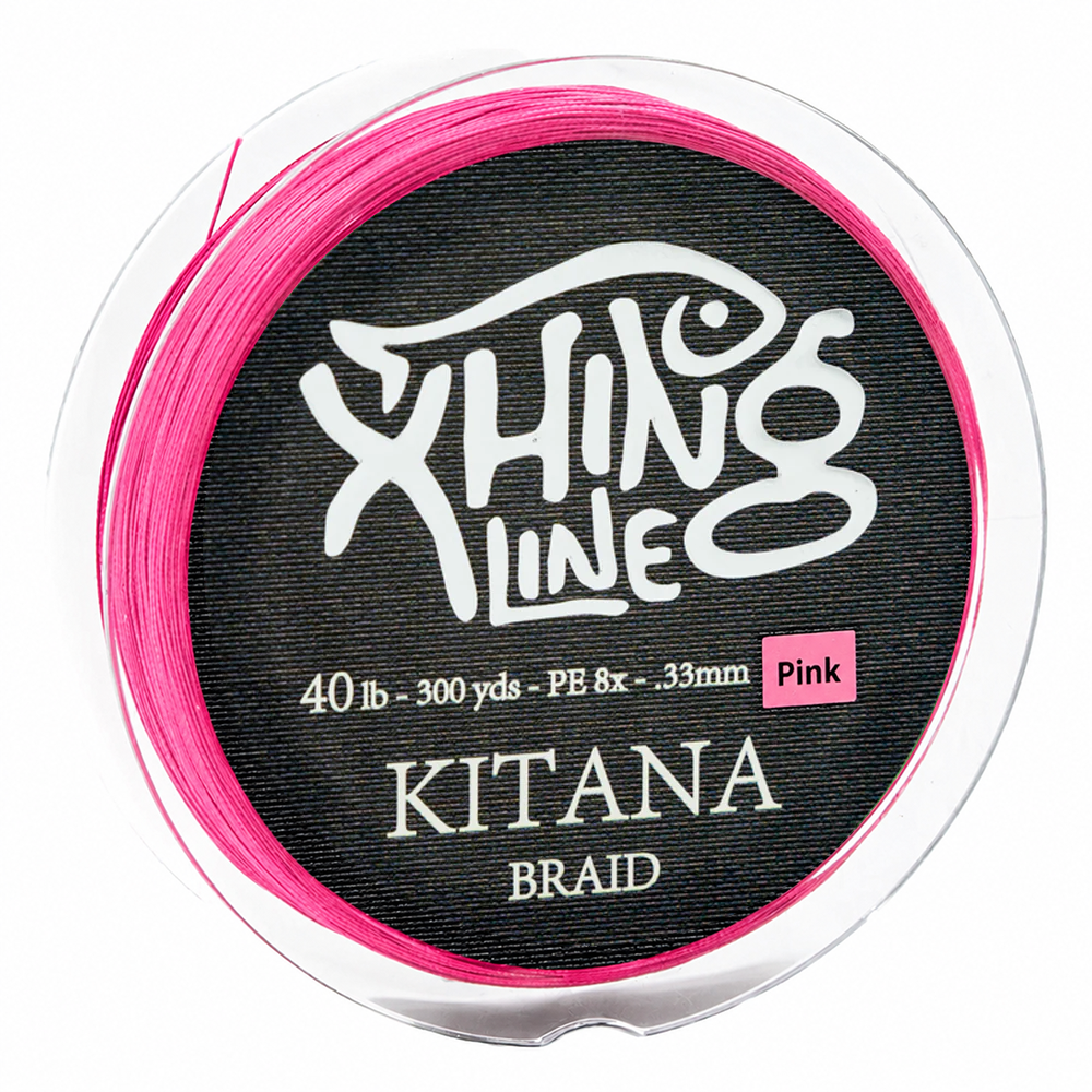 Xhing Line - Kitana PE 8x Braided Line - Pink