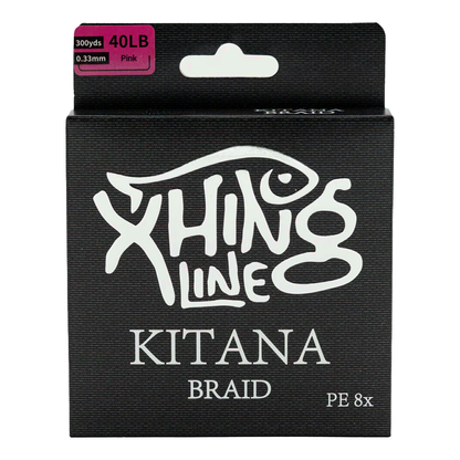 Xhing Line - Kitana PE 8x Braided Line - Pink