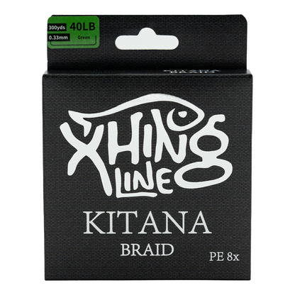 Xhing Line - Kitana PE 8x Braided Line - Green