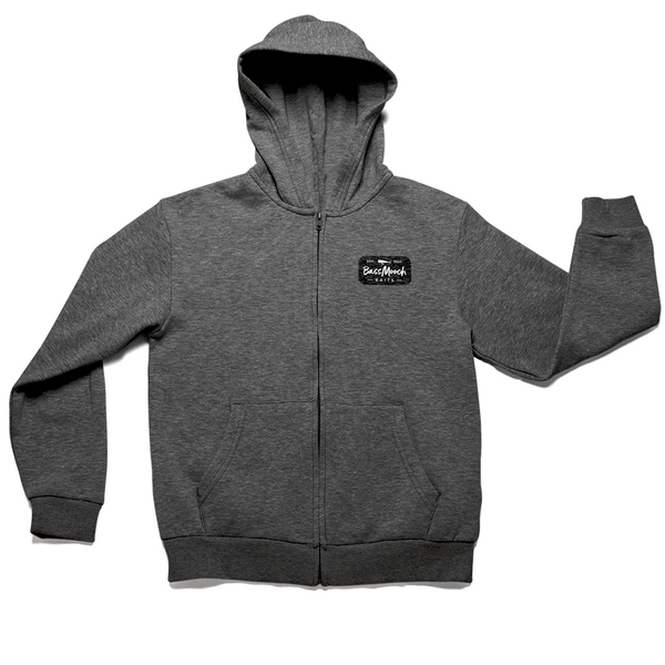 BassMooch Signature Zipper Hoodie – Monster Fish Outdoors